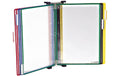 Tarifold Wandelement t-display Set 4 Seitenanschläge, 10 Taschen sortiert