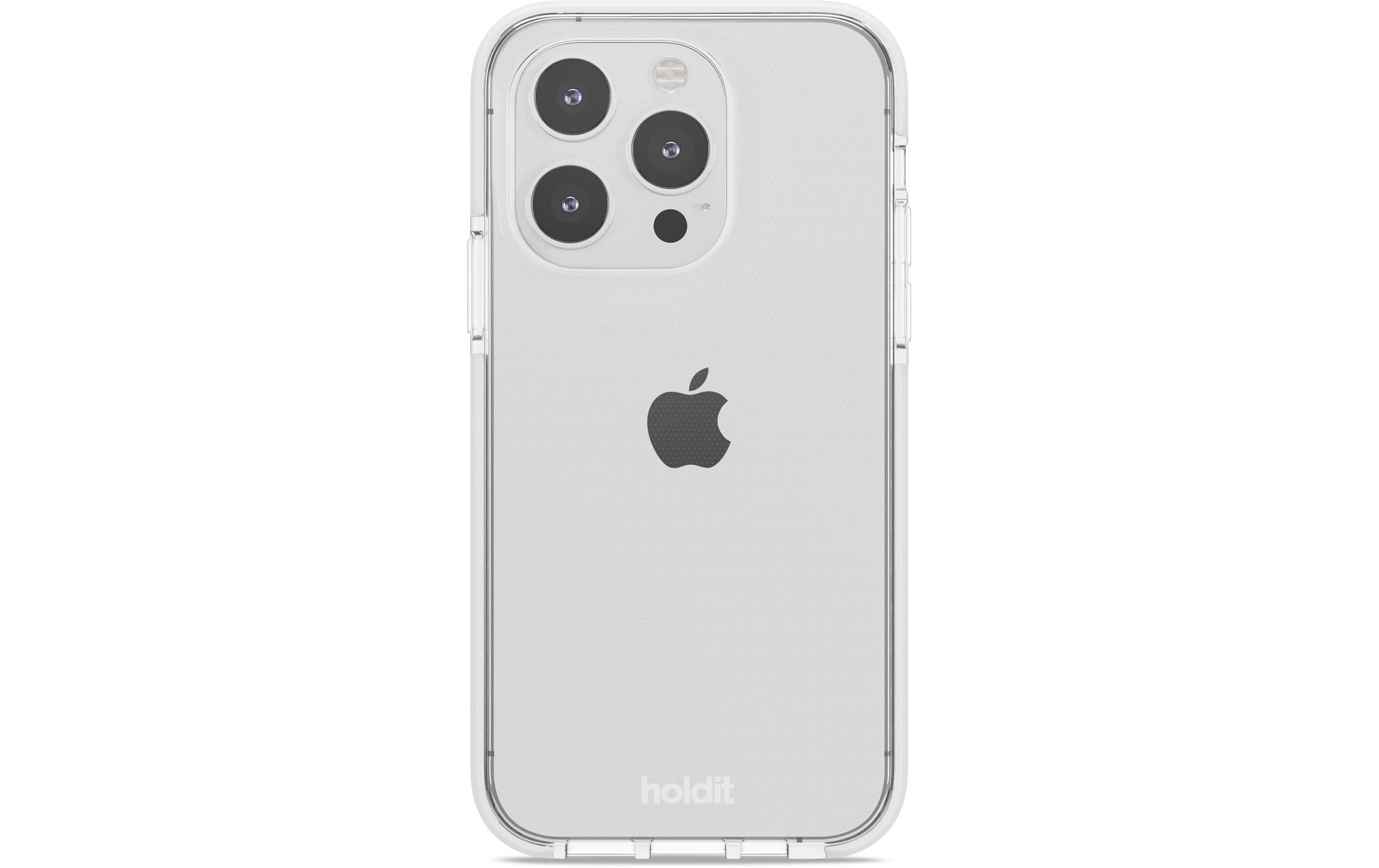 Holdit Seethru Case White für iPhone 14 Pro
