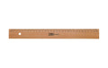 M+R Flachlineal Buche Skala 30 cm