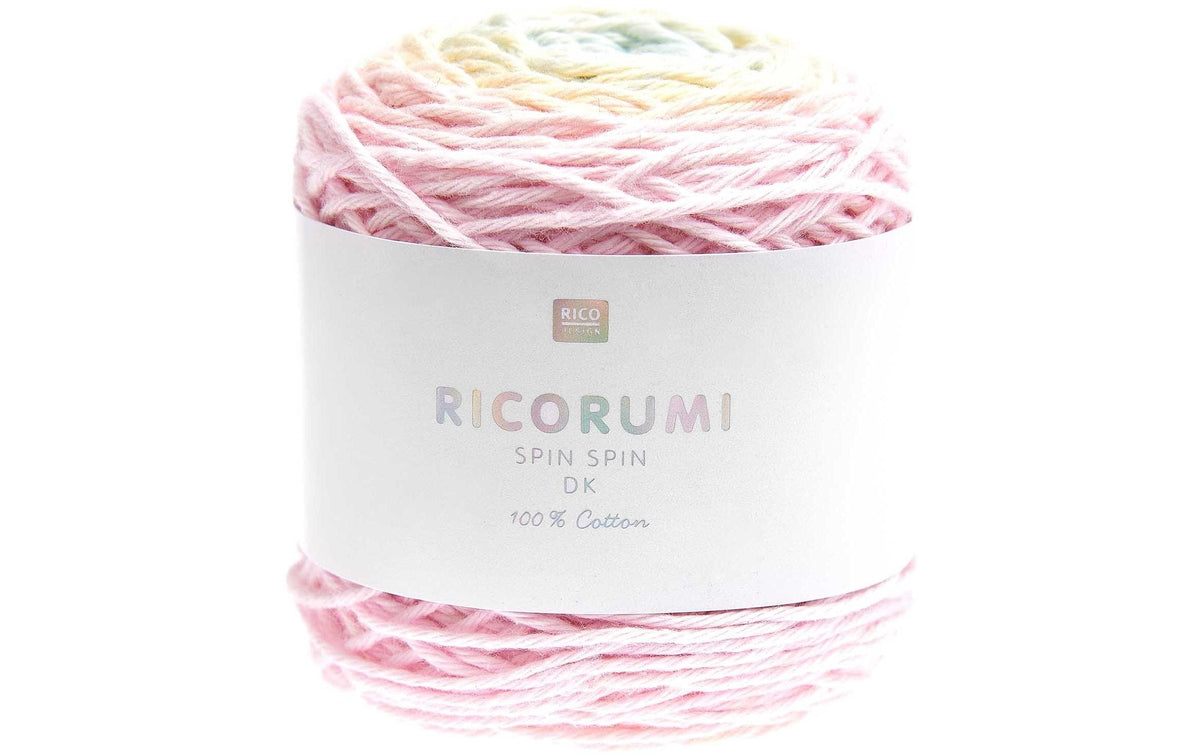 Rico Design Ricorumi Spin Spin rainbow, 50 g, 115 m, 100 % CO