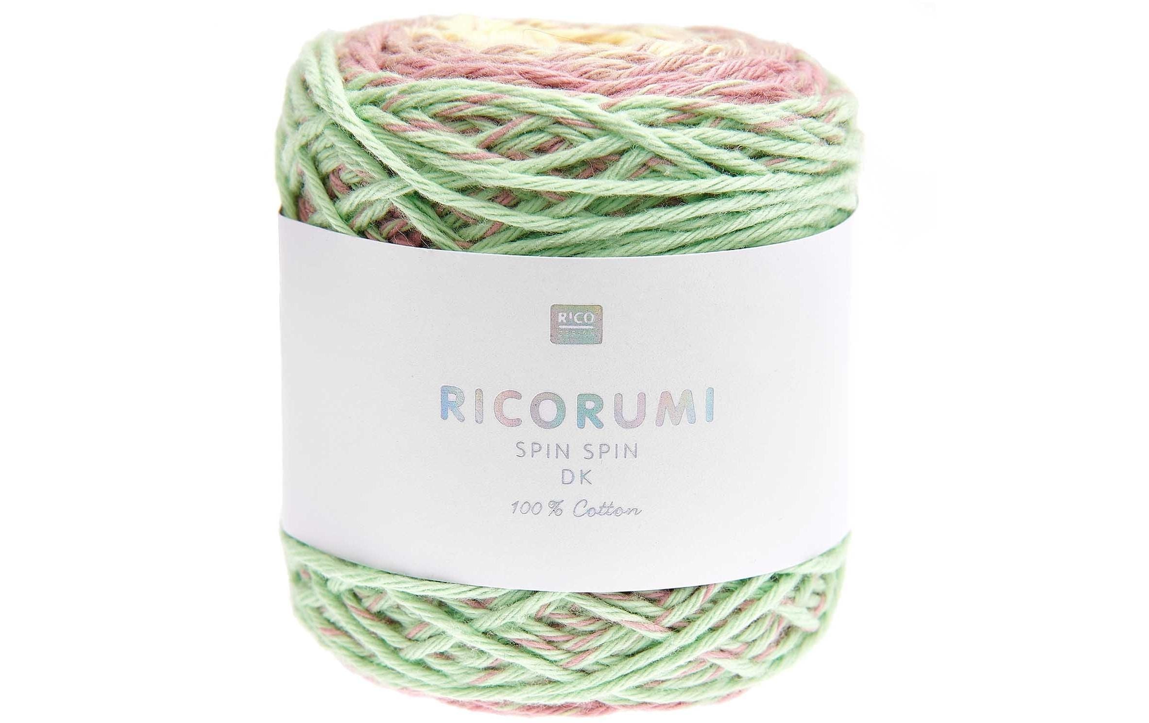 Rico Design Ricorumi Spin Spin icecream, 50 g, 115 m, 100 % CO