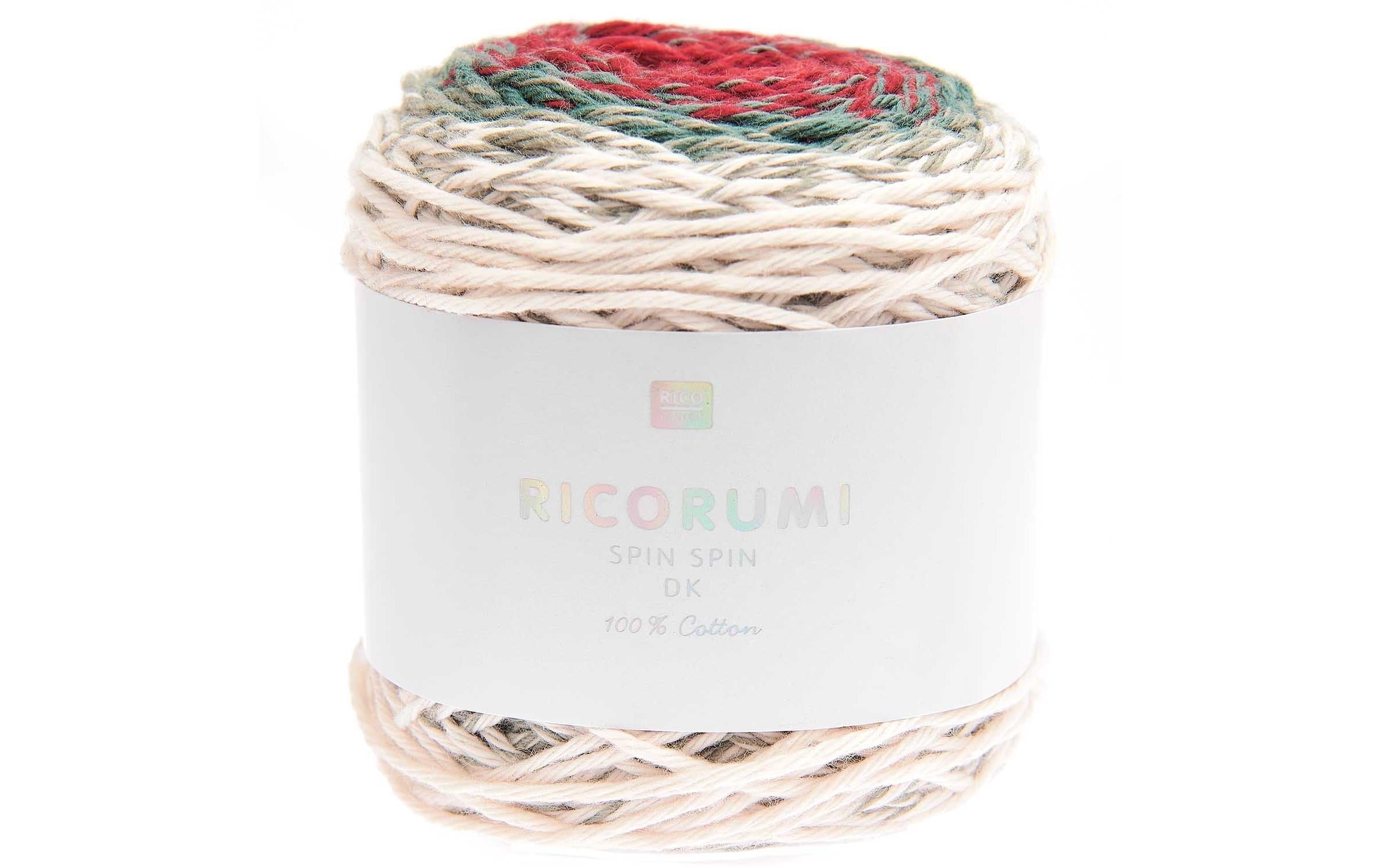 Rico Design Ricorumi Spin Spin christmas, 50 g, 115 m, 100 % CO
