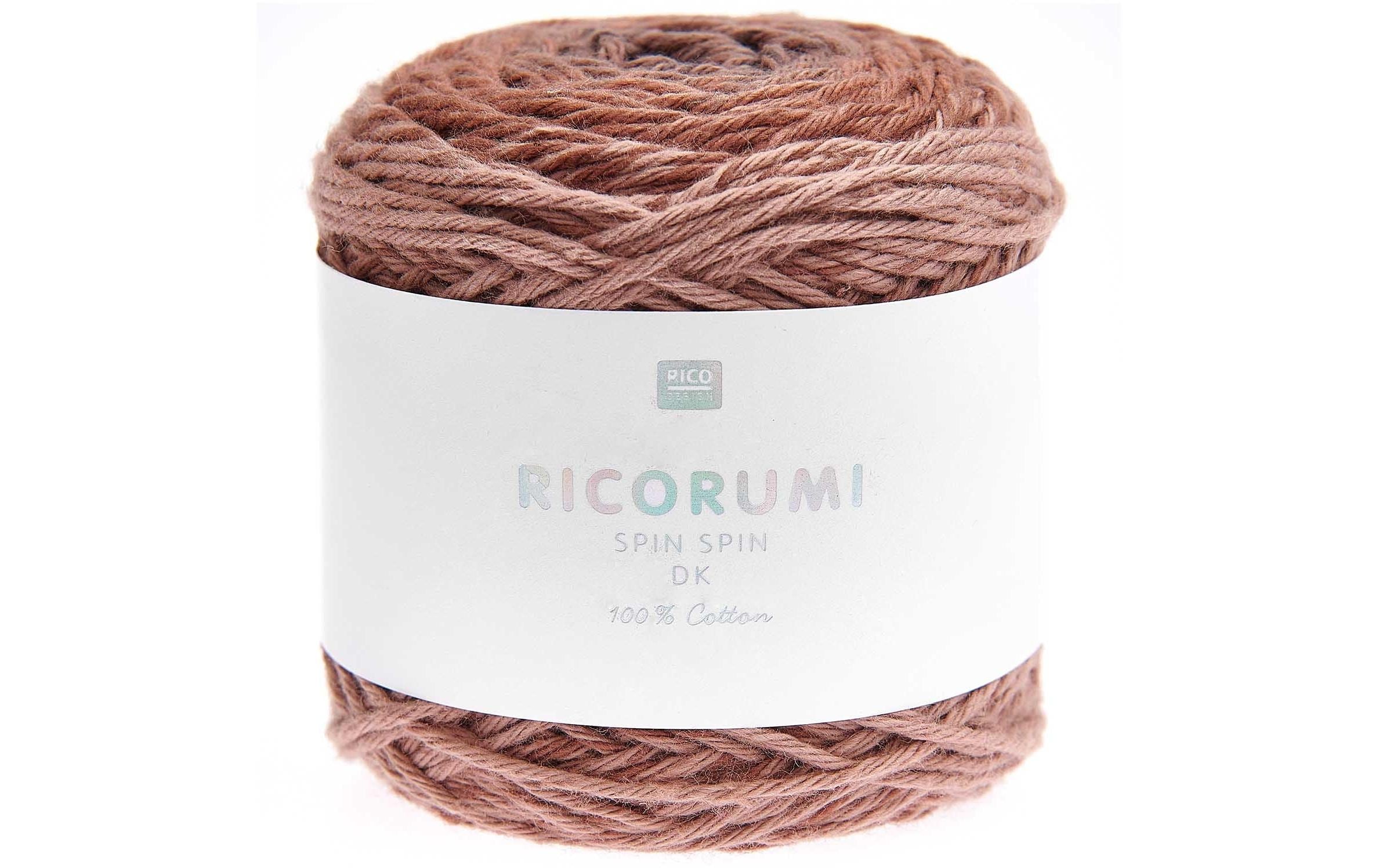 Rico Design Ricorumi Spin Spin braun, 50 g, 115 m, 100 % CO