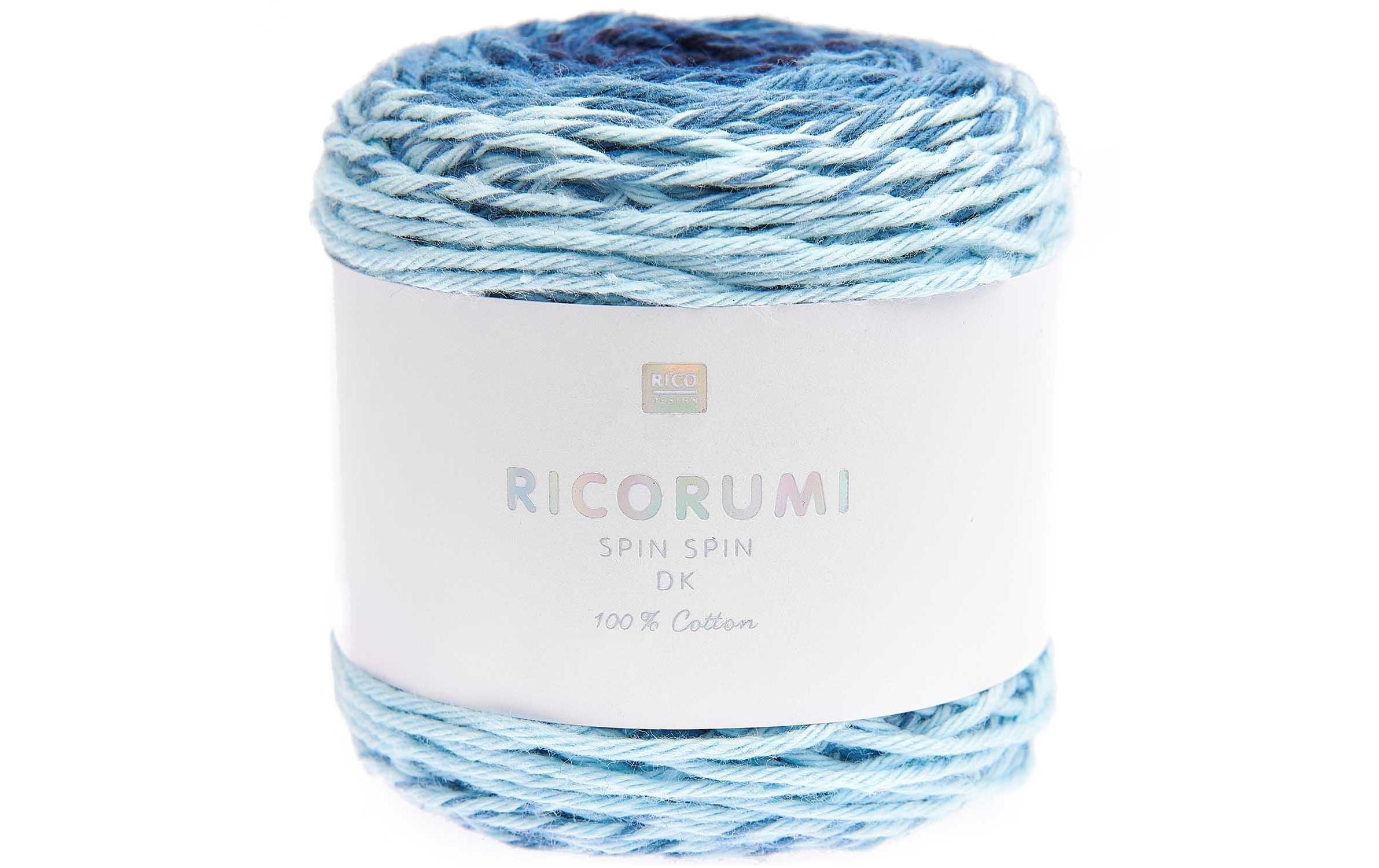 Rico Design Ricorumi Spin Spin blau, 50 g, 115 m, 100 % CO