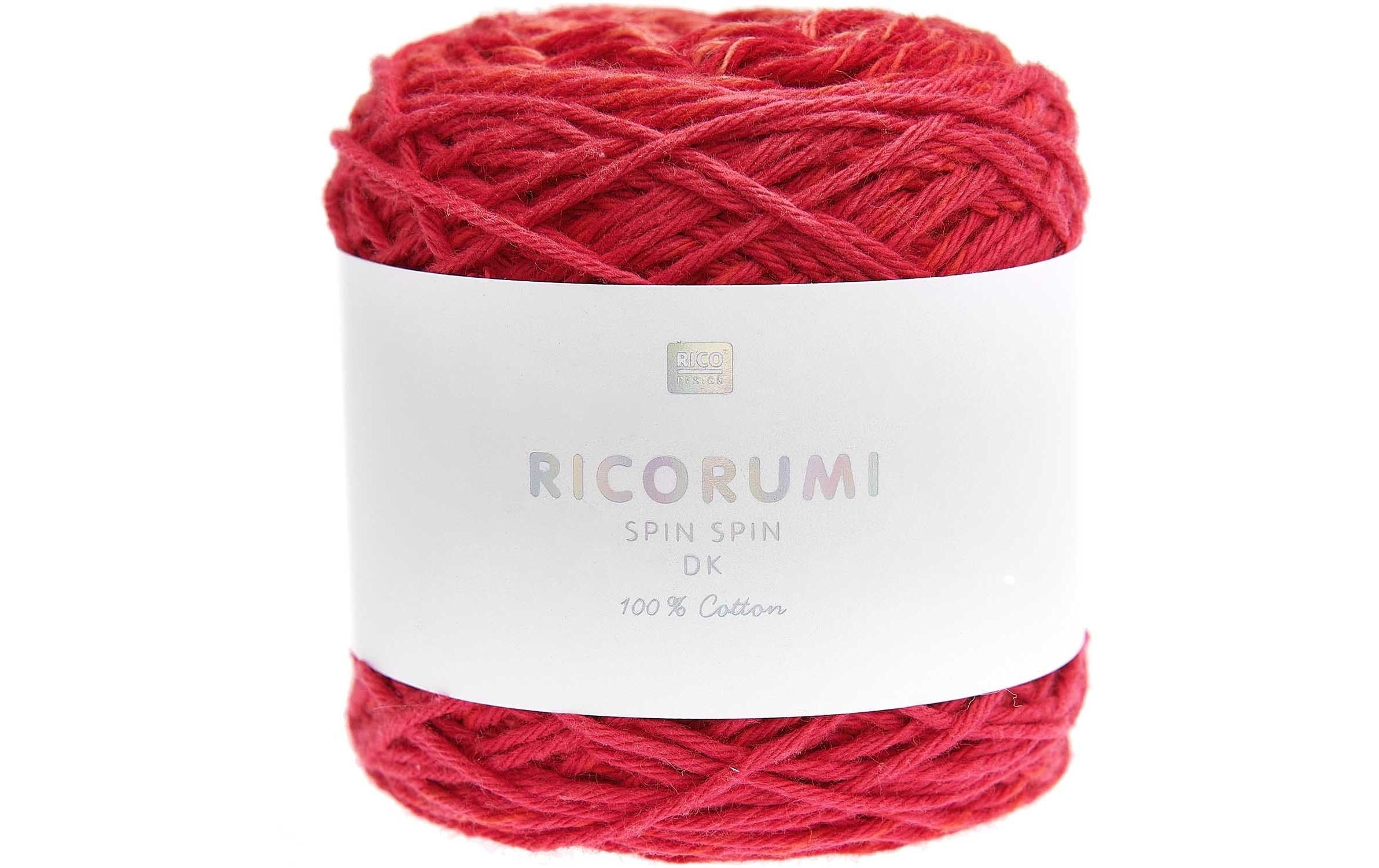 Rico Design Ricorumi Spin Spin rot, 50 g, 115 m, 100 % CO
