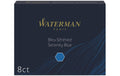 Watermann Tintenpatronen, 8 Stk blau