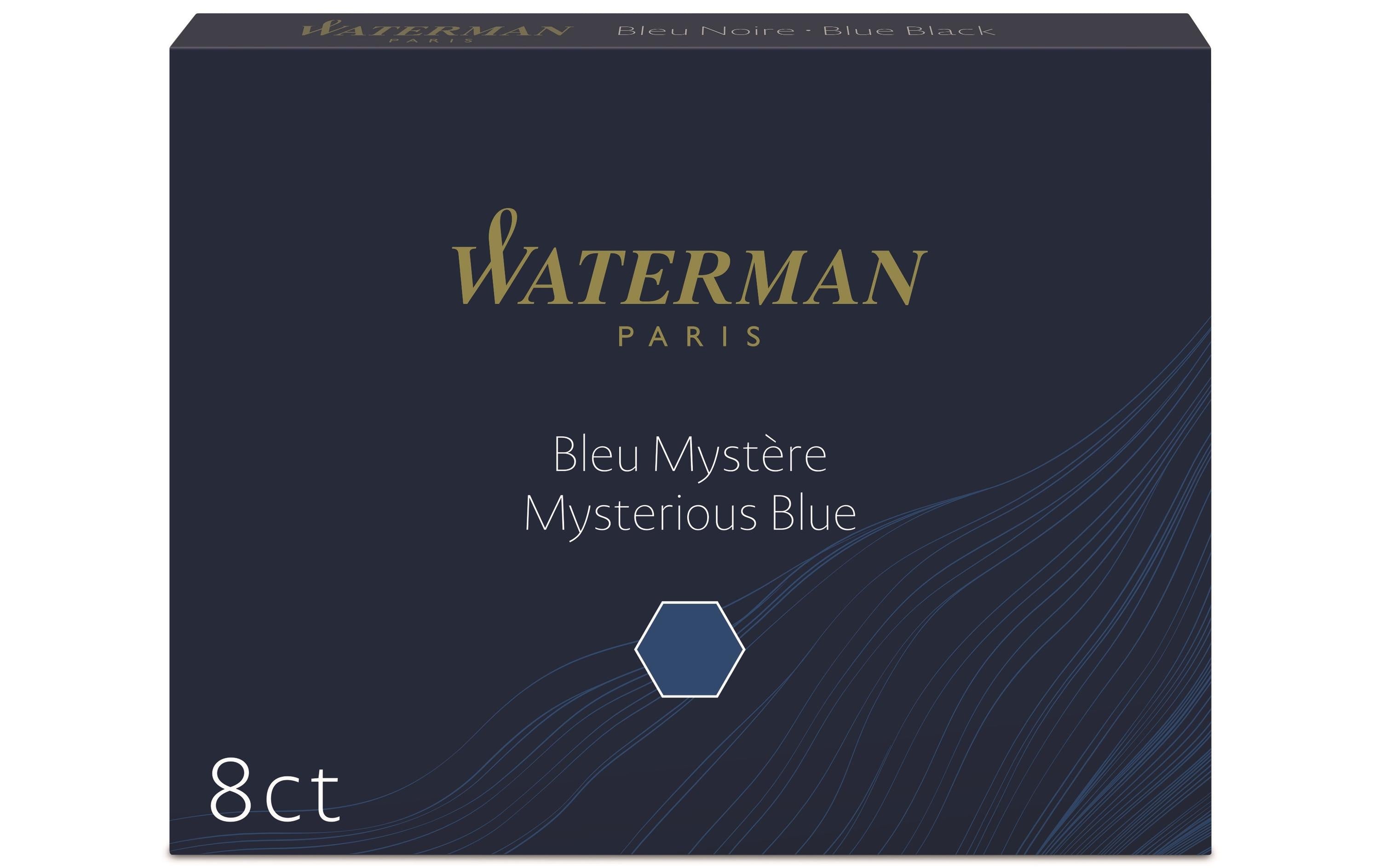 Watermann Tintenpatronen, 8 Stk dunkelblau