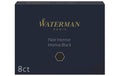Watermann Tintenpatronen, 8 Stk schwarz