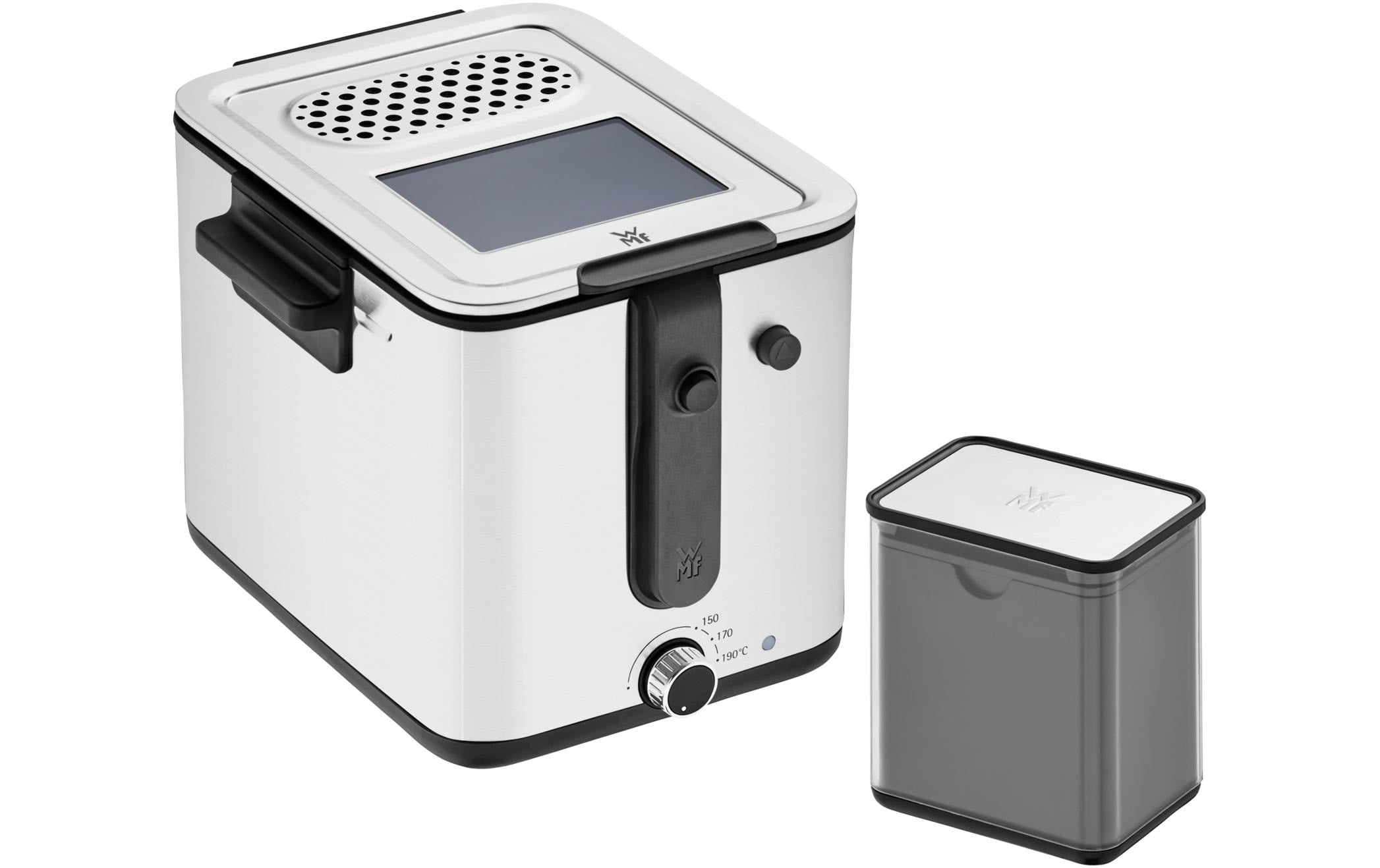 WMF Küchenminis Fritteuse 1000W, 1l Öl, inkl. Kartoffelschneider