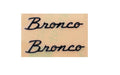 RC4WD Body Decals Black TRX-4 21 Bronco