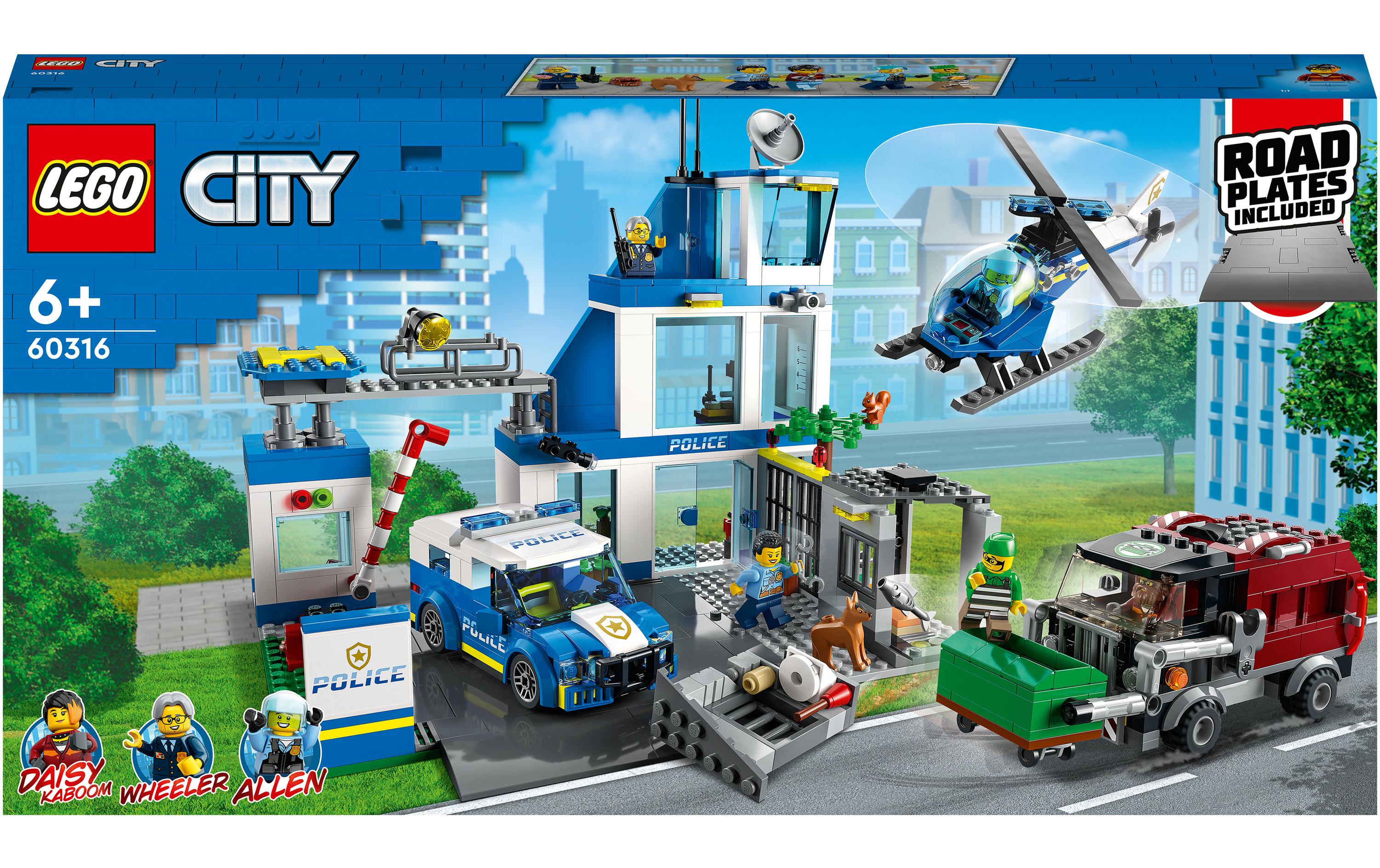 LEGO City Polizeistation Alter: 6+, Teile: 668