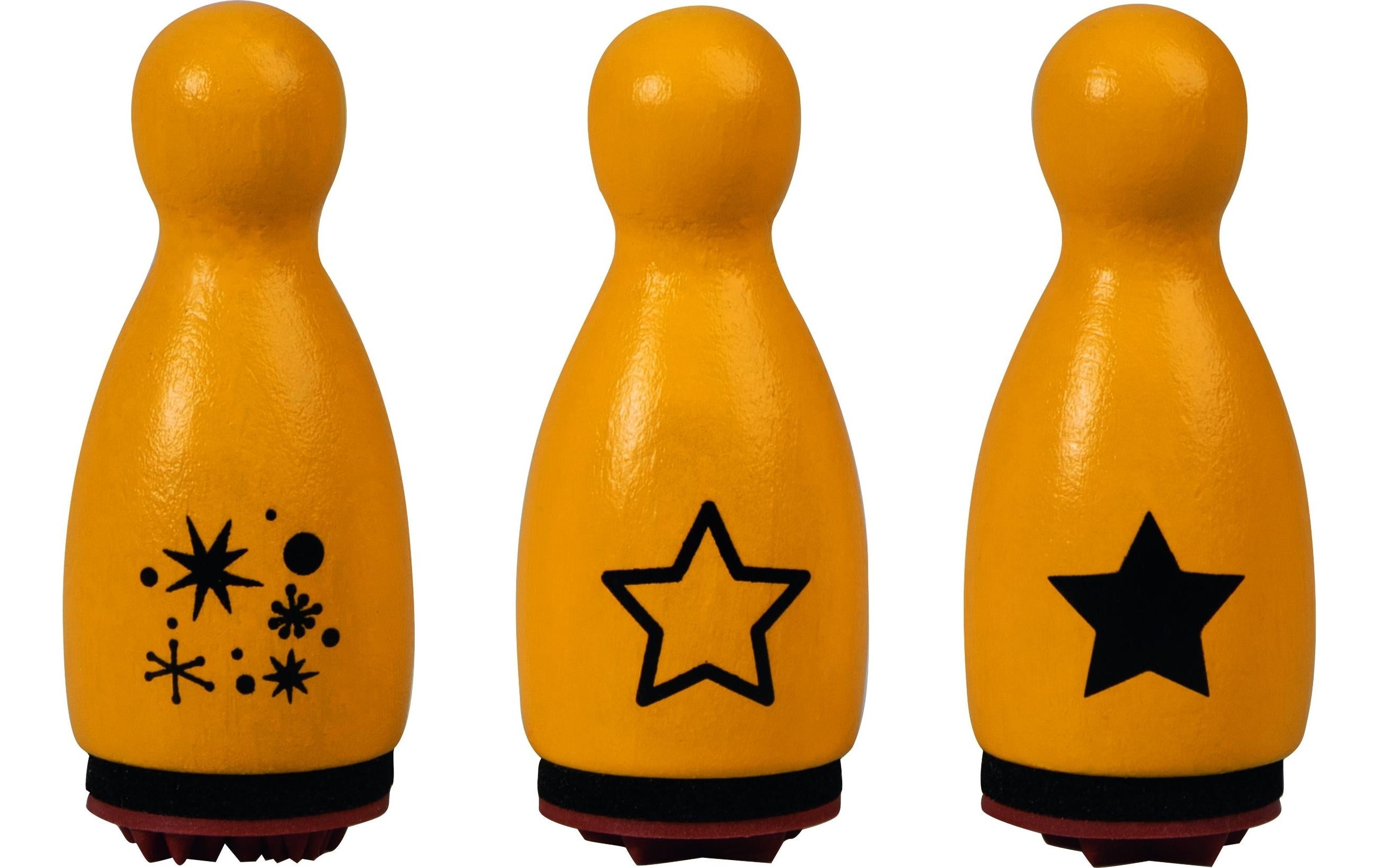 Heyda Stempelset Mini Stern 3 Stempel