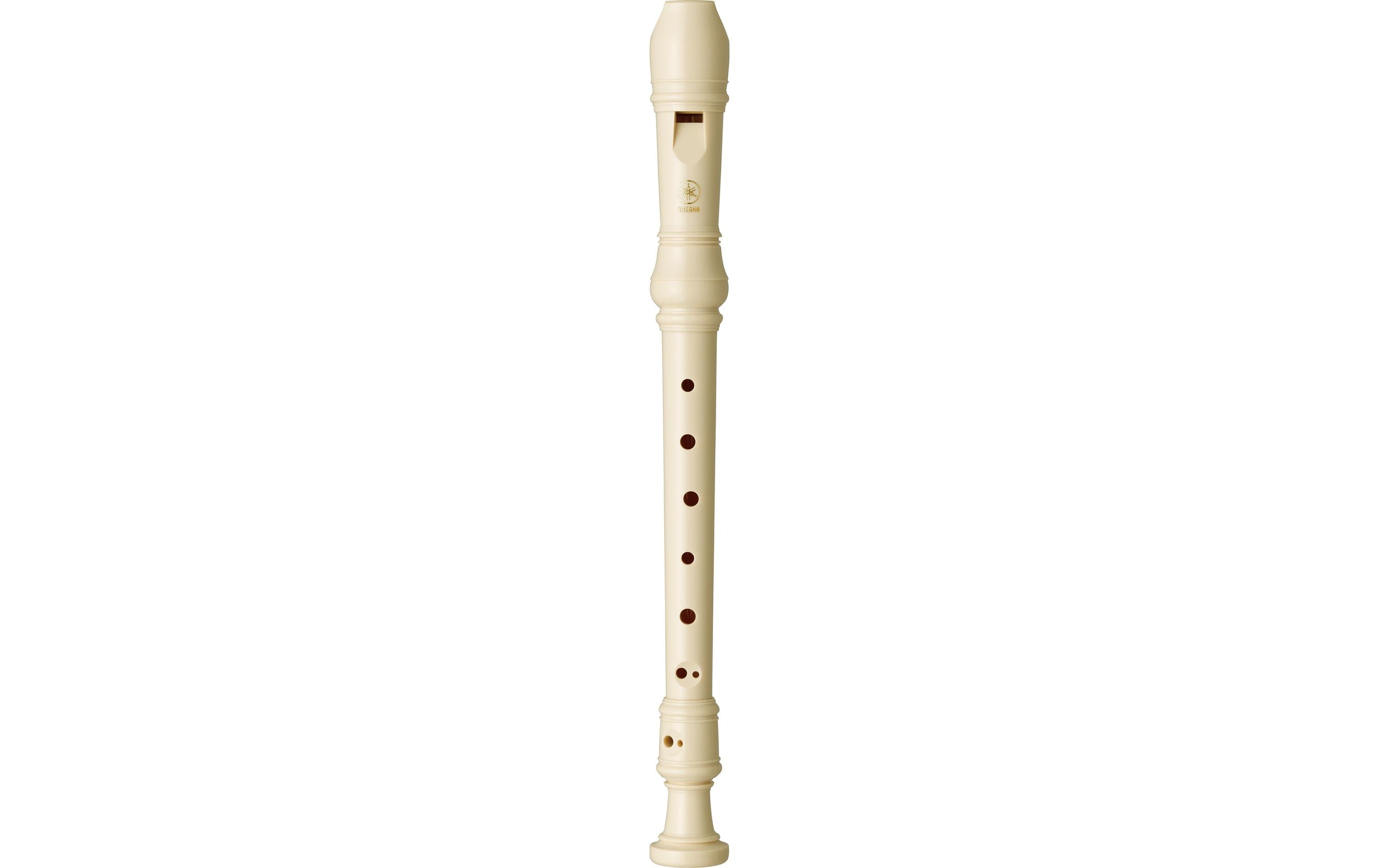 Yamaha YRS-24B Blockflöte Sopran 3-teilig, Barock System, weiss