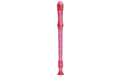 Yamaha YRS-20GP Blockflöte Sopran 3-teilig, Deutsches System, trans. pink