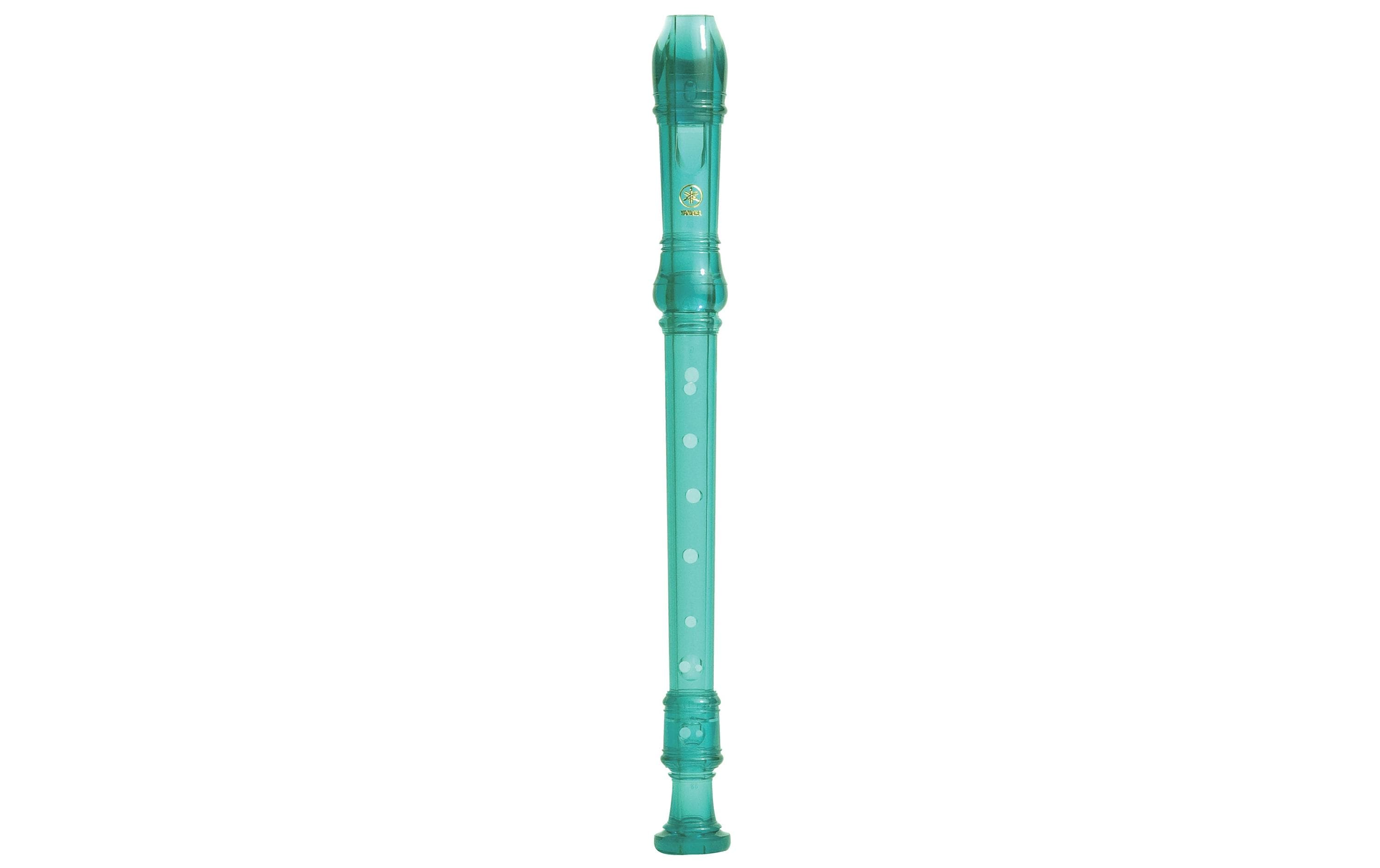 Yamaha YRS-20GB Blockflöte Sopran 3-teilig, Deutsches System, trans. blau
