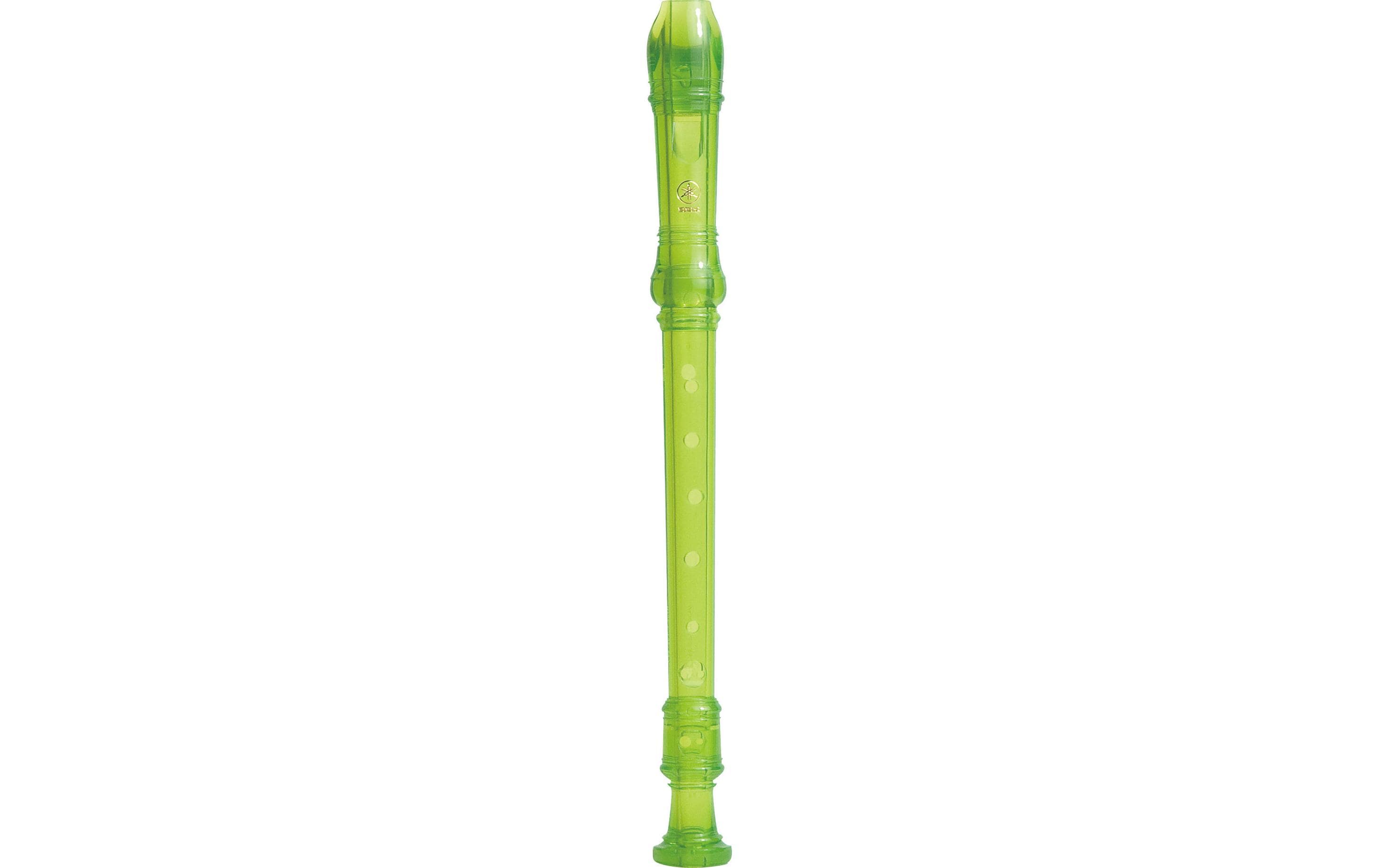Yamaha YRS-20BG Blockflöte Sopran 3-teilig, Barock System, trans. grün