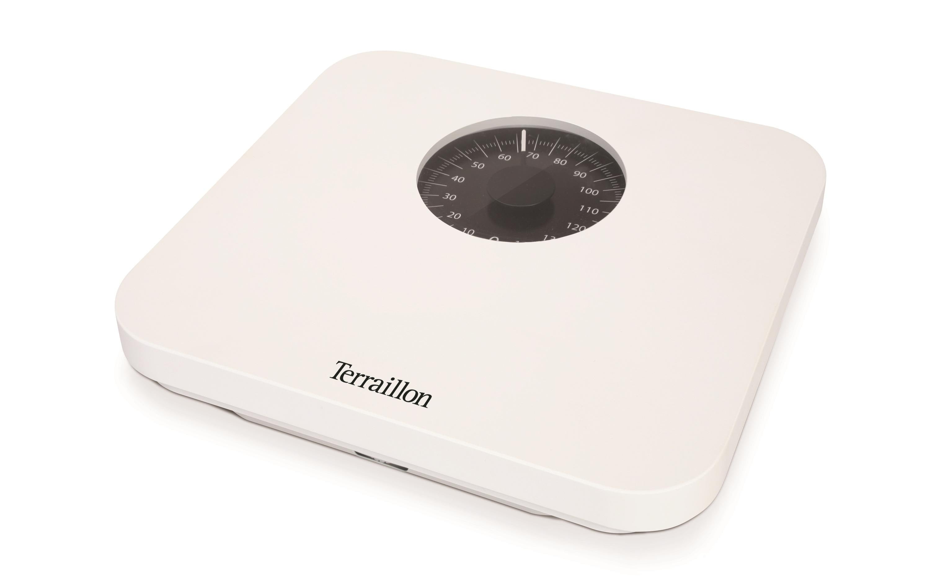 Terraillon Personenwaage Nautic Up 13907 Mechanisch, weiss 29x27cm
