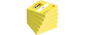 Post-it Haftnotizen Neonfarben 76 x 76 mm, gelb, 6 Blöcke