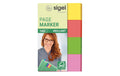 Sigel Index farbig 160 stück, 20 x 50 mm, 4 Farben