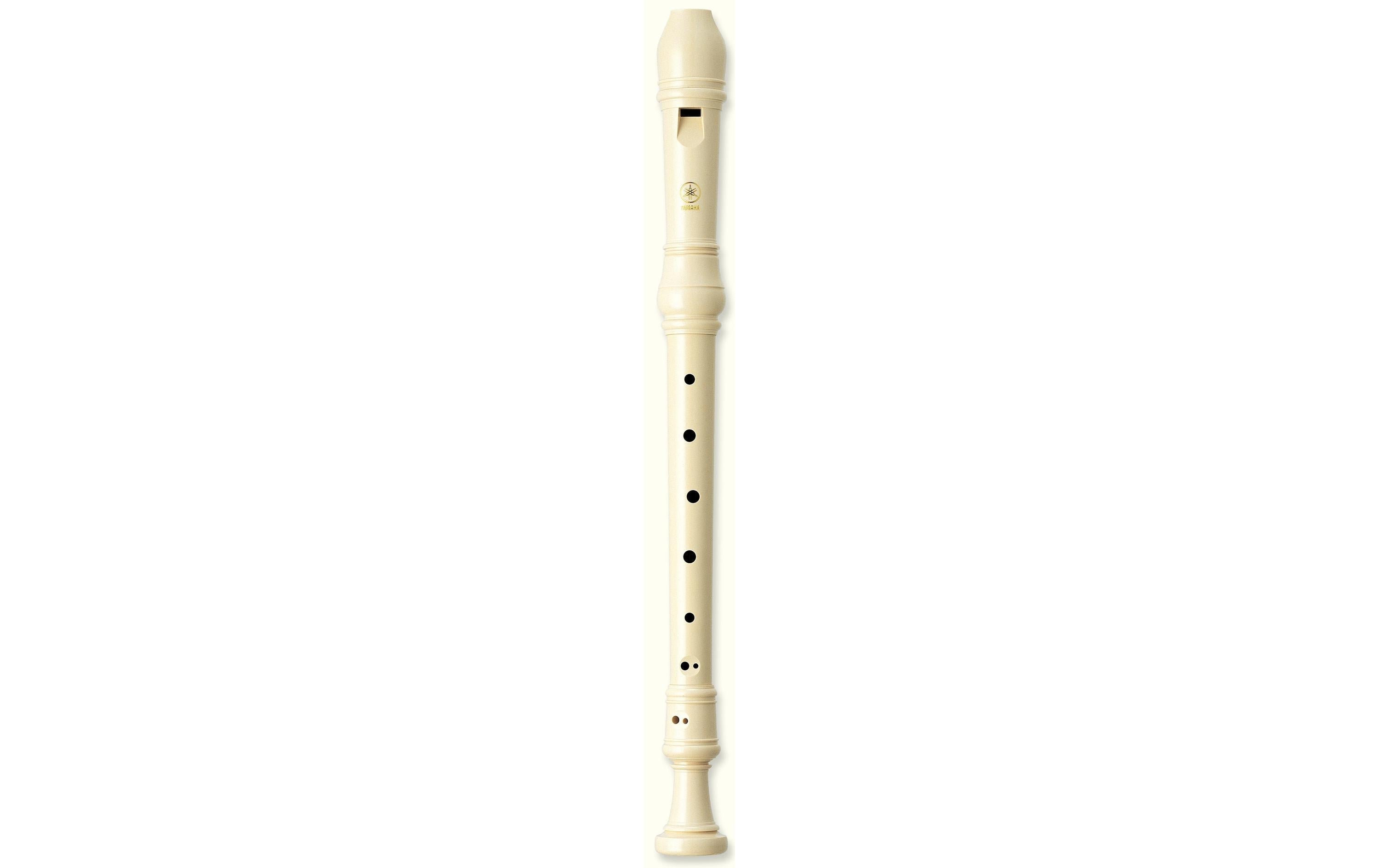 Yamaha YRA-27III Blockflöte Alt 3-teilig, Deutsches System, weiss