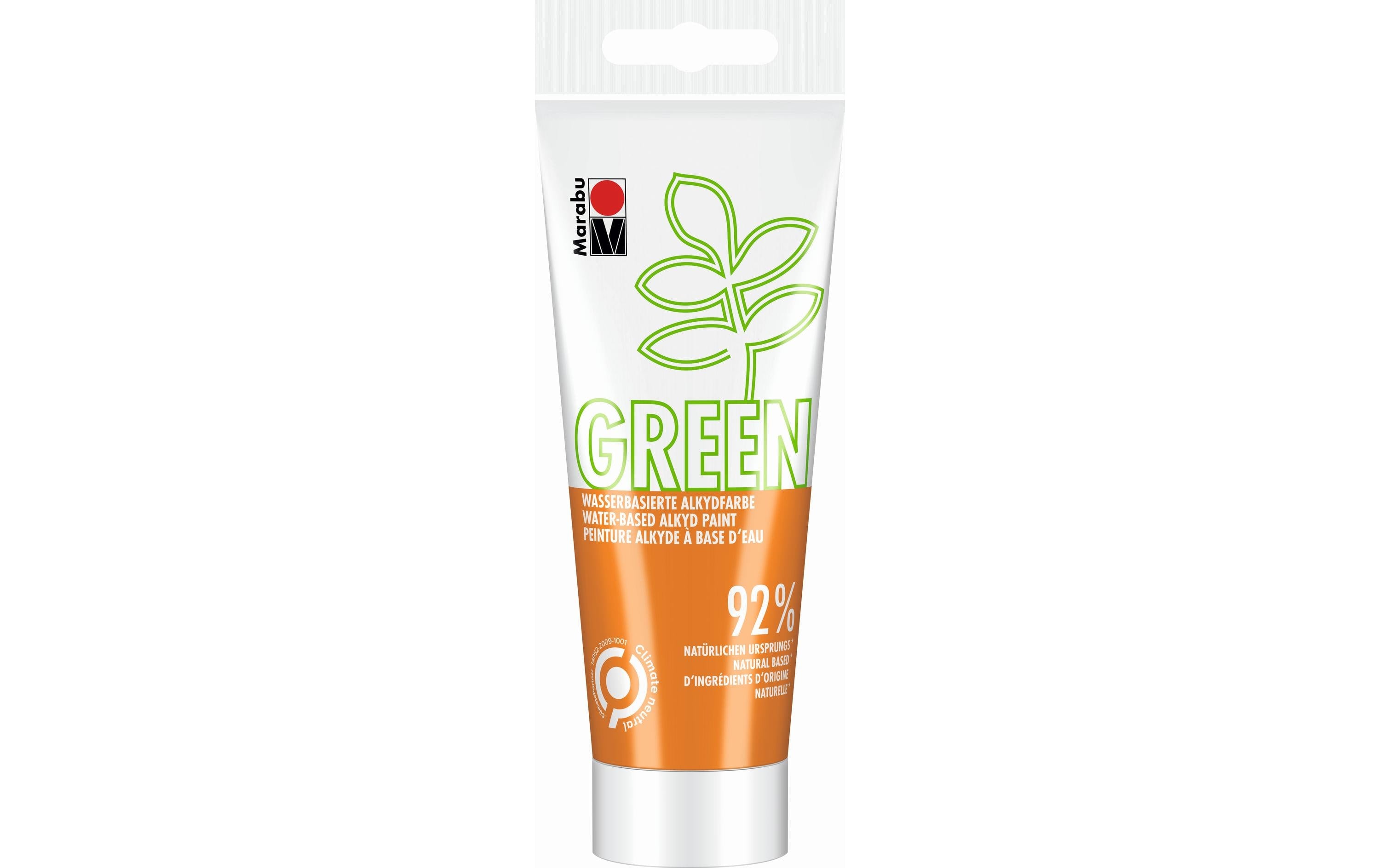 Marabu Alkydfarbe Green 100 ml Orange