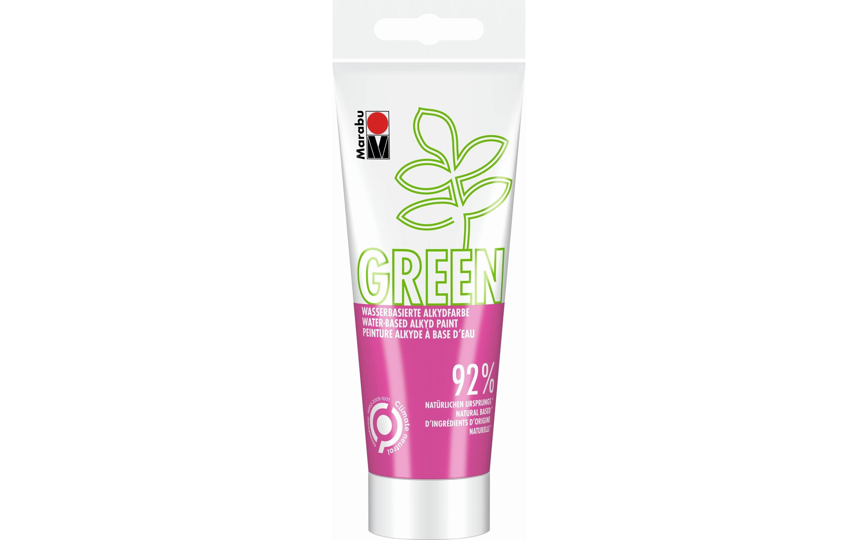 Marabu Alkydfarbe Green 100 ml Himbeere