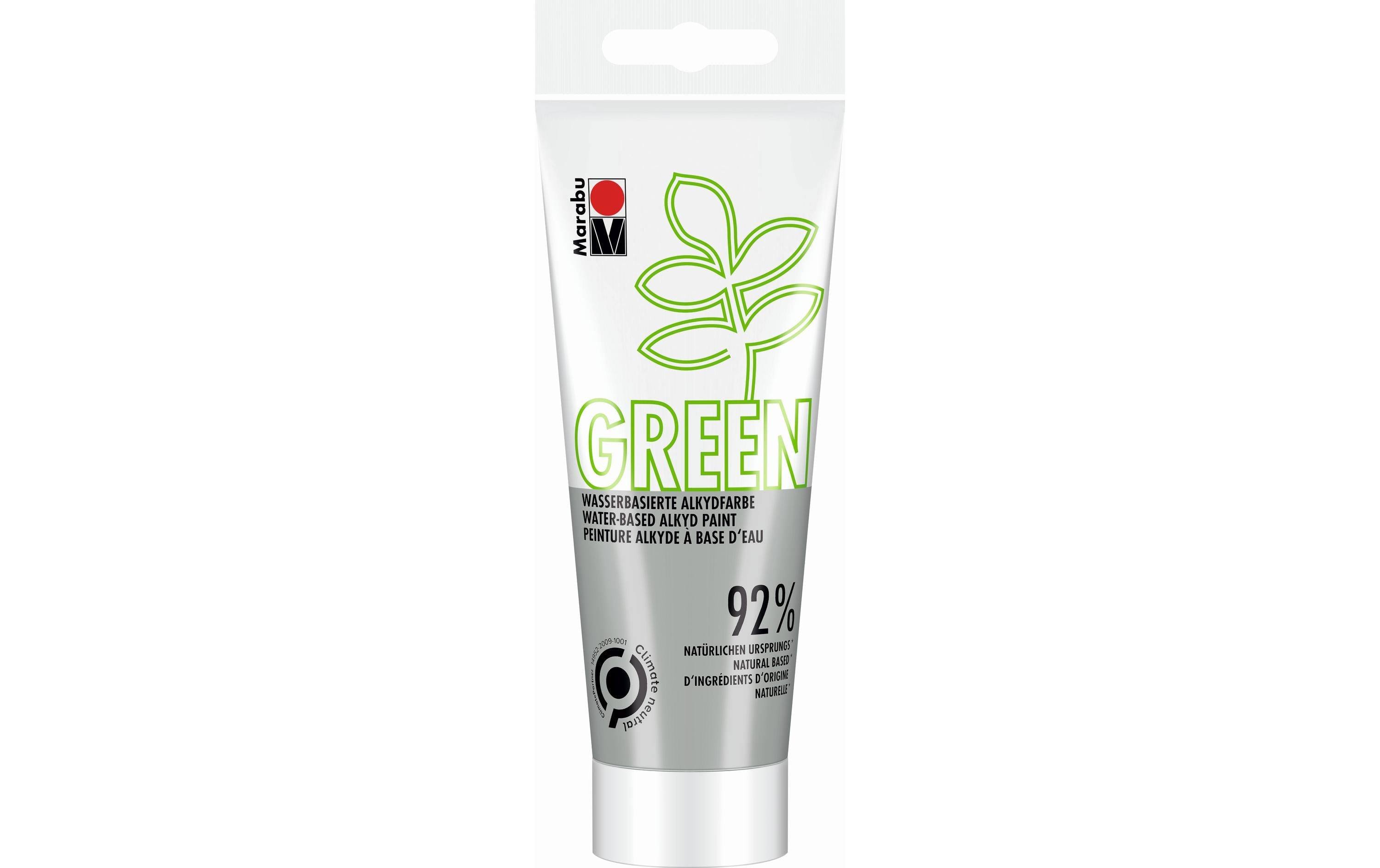 Marabu Alkydfarbe Green 100 ml Steingrau