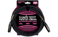 Ernie Ball 6388 Mikrofonkabel XLR/XLR, schwarz, 6.09 m