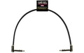 Ernie Ball 6409 Patchkabel Stereo Stereo, flach, gew./gew., schwarz, 30 cm