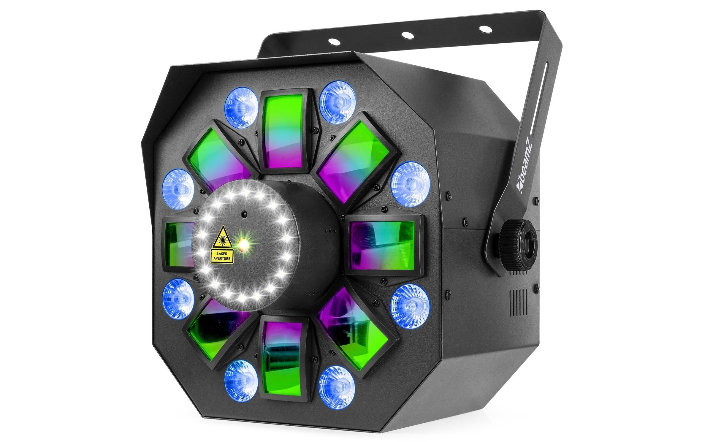 BeamZ MultiBox LED-Lichteffekt, 100W, RGBWAP, Laser