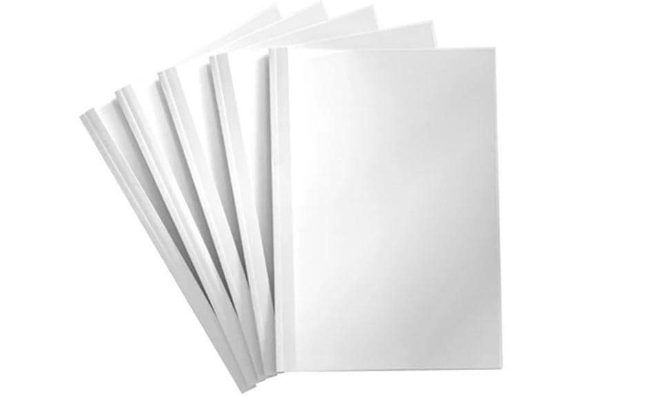 Peach Einbanddeckel weiss 8.0mm, 80 Blatt