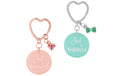 Sheepworld Schlüsselanhänger Just Married 8.3 cm, 2 Stk pink/blau