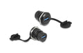 Delock USB 3.2 Gen 1 Typ-A Einbaubuchse mit Staubschutzkappe