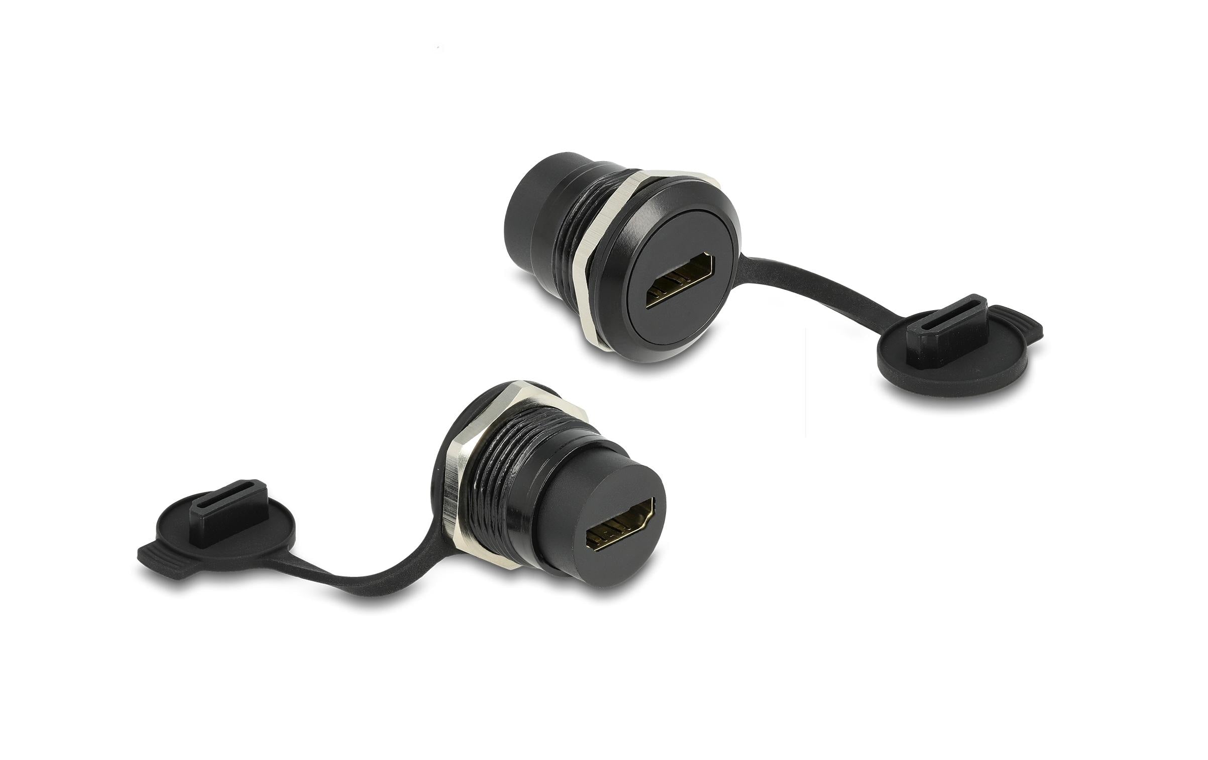 Delock HDMI-A Einbaubuchse mit Staubschutzkappe