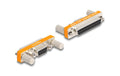 Delock Adapter D-Sub 9Pin Buchse - Mutter zu D-Sub 25 Pin Buchse mit Schrauben