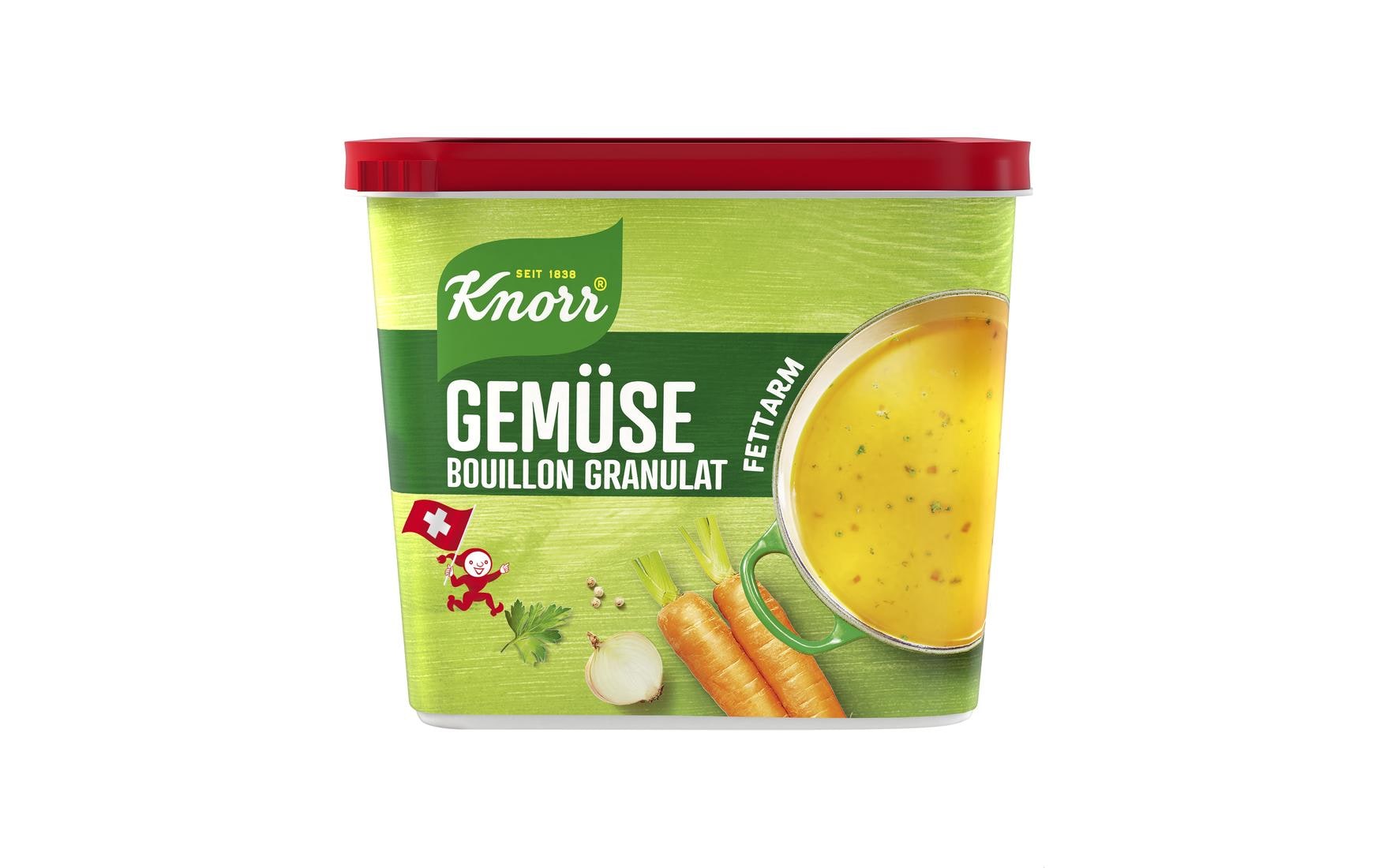 Gemüse Extrakt Bouillon Granulat fettarm 600 g