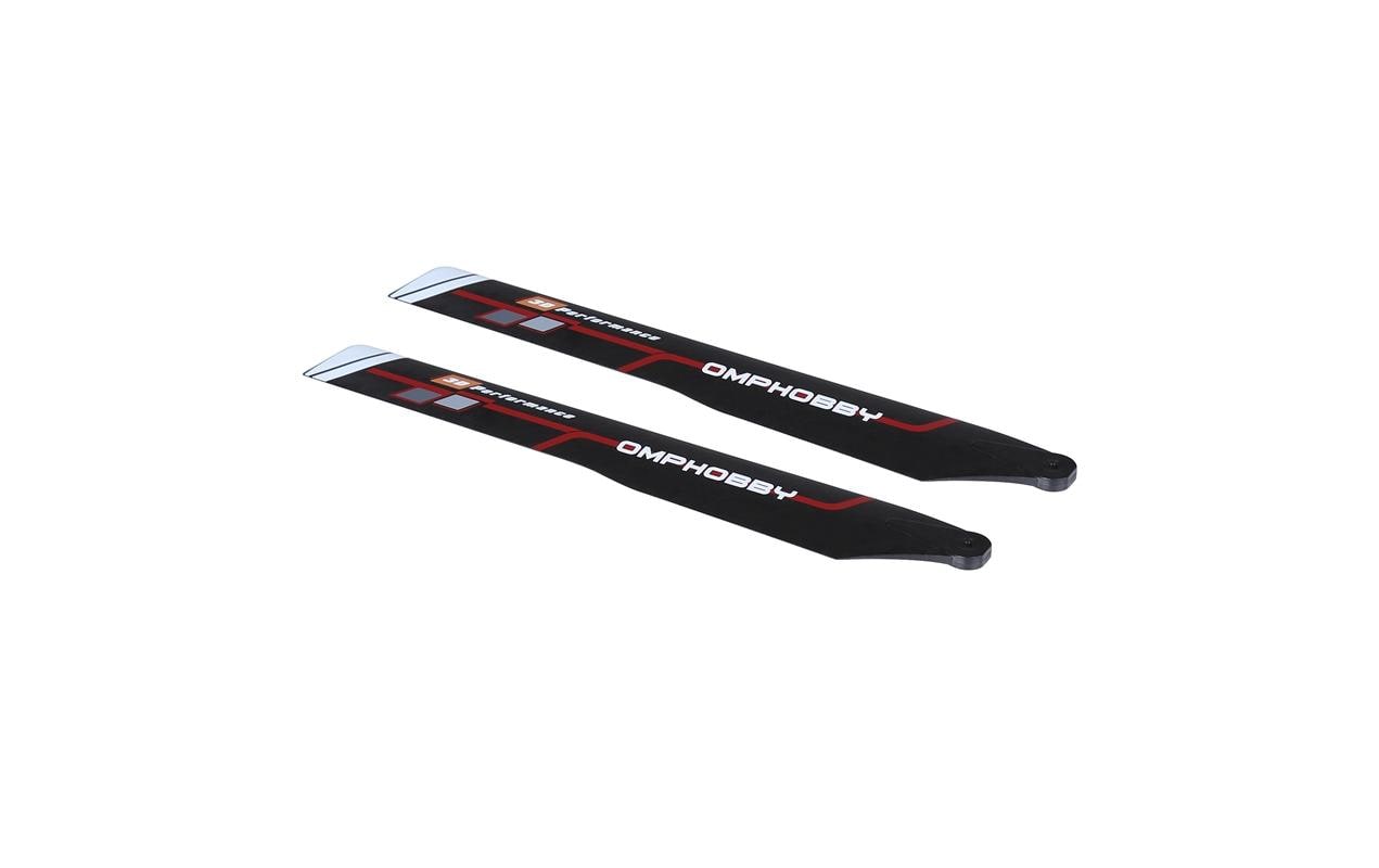 OMP Hobby Hauptrotorblätter Rot M2 - Evo