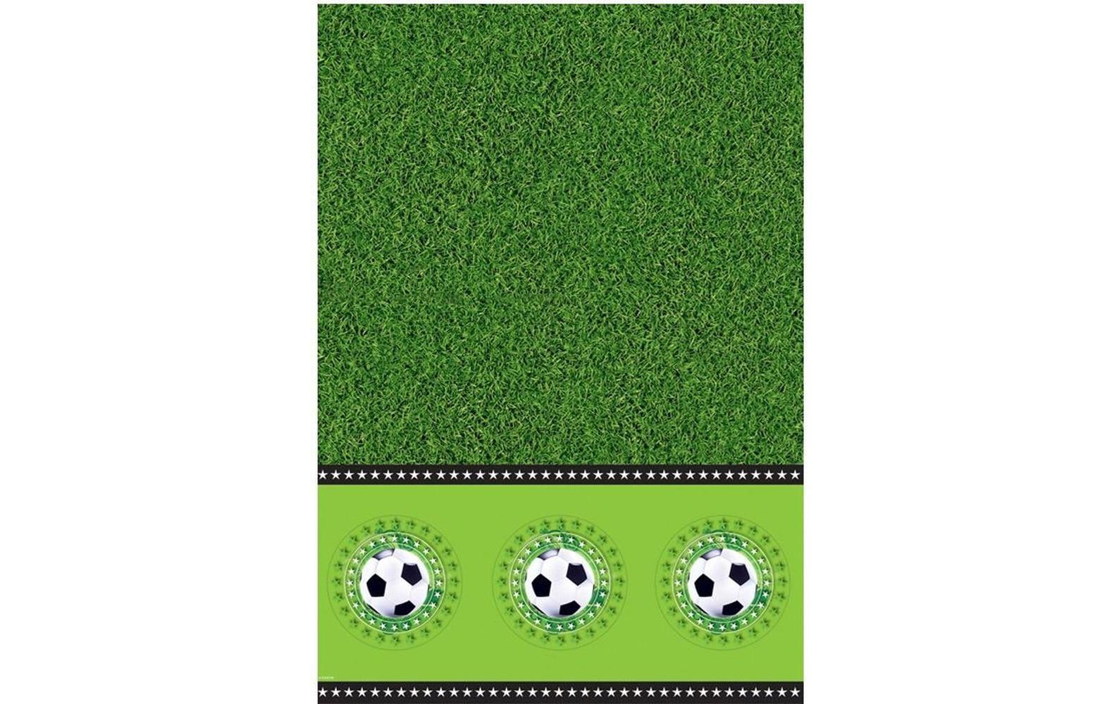 Folat Tischdecke Fussball grün, 130x180cm