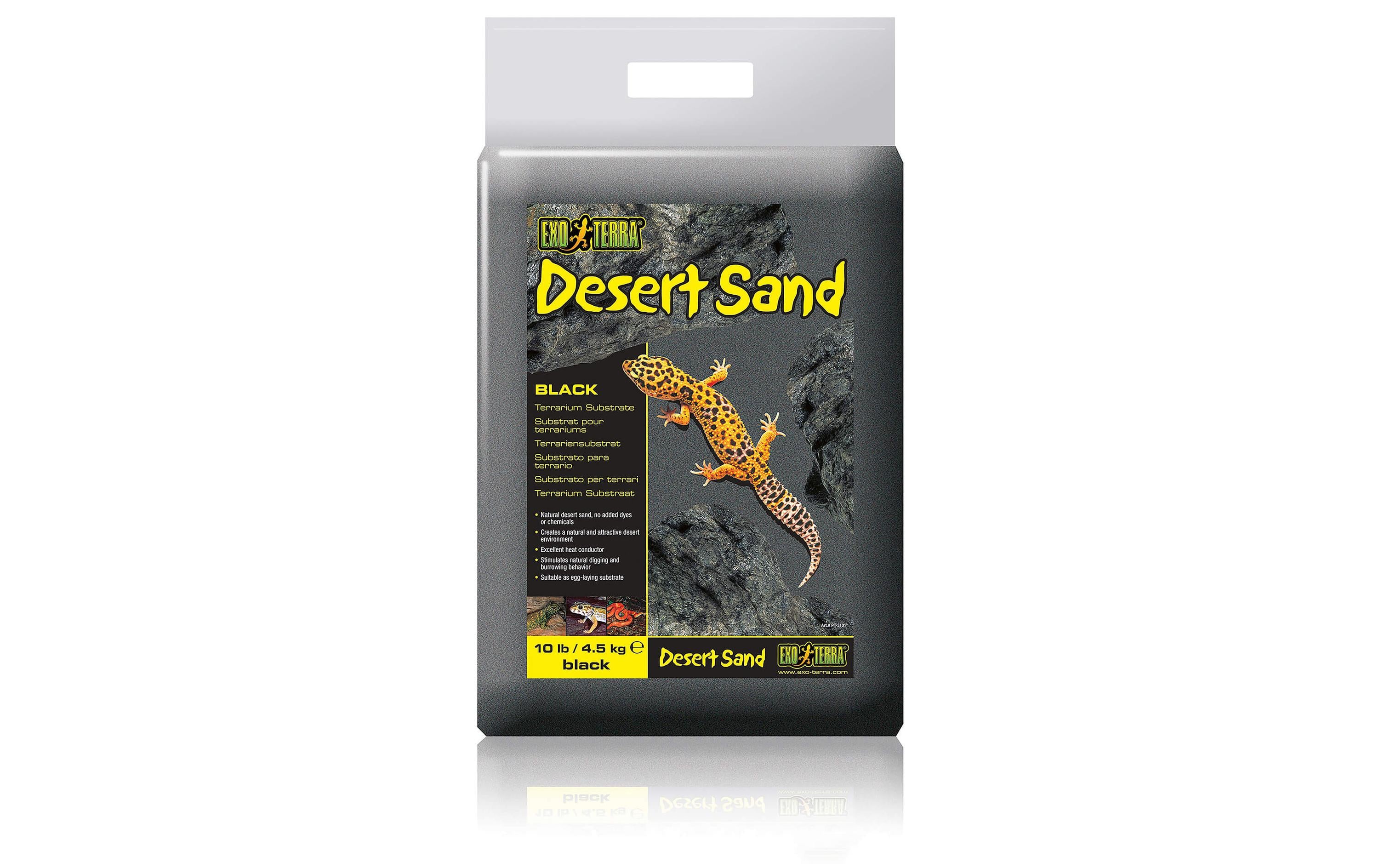 Exo Terra Desert Sand Schwarz, 4.5 kg
