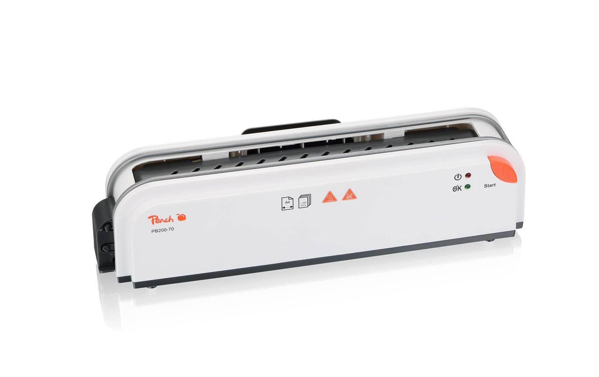 Peach Thermobindegerät PB200-70 Bindekapazität 300 Blatt