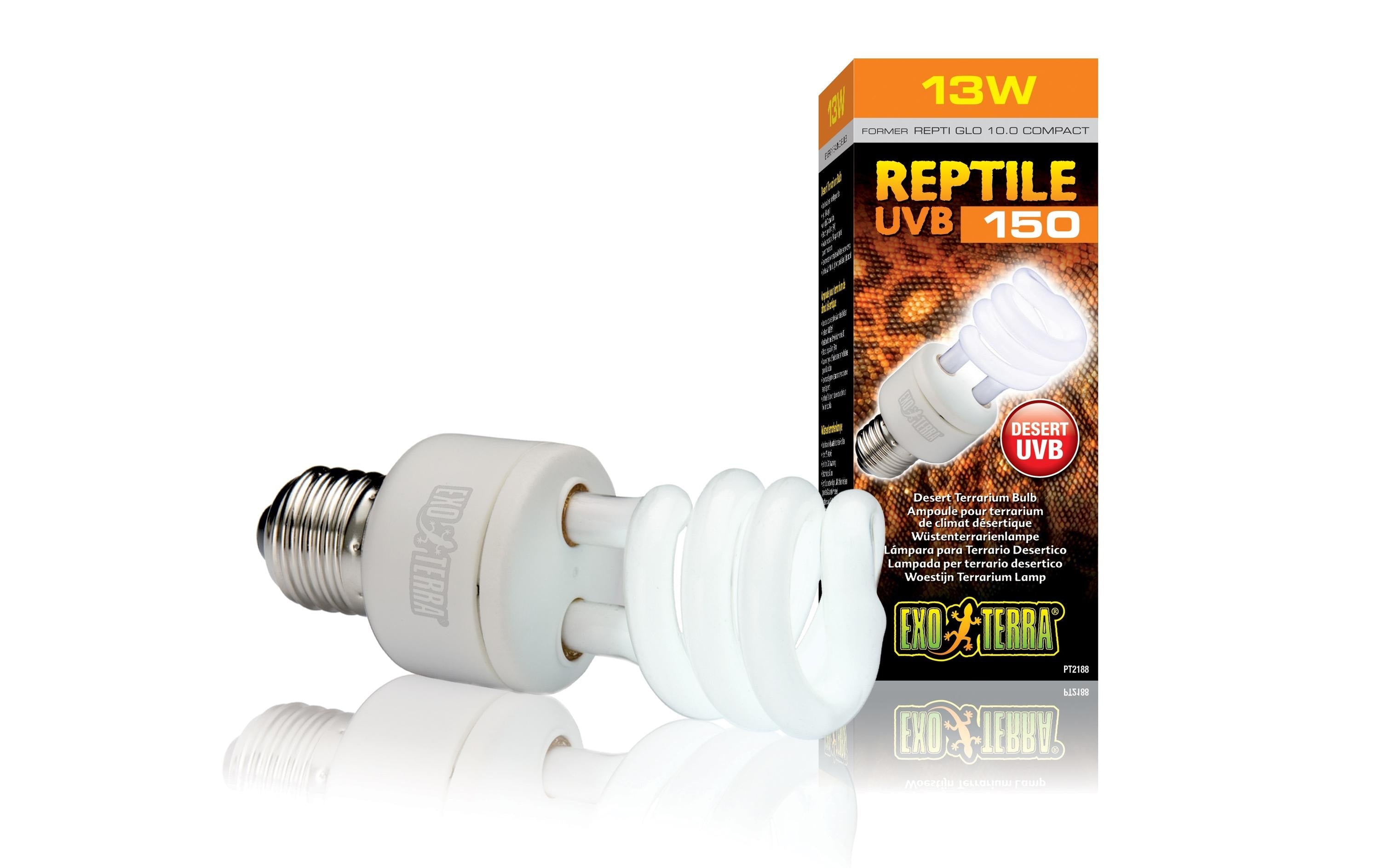 Exo Terra Reptile UVB150 (E27) 13W (15.4cm)