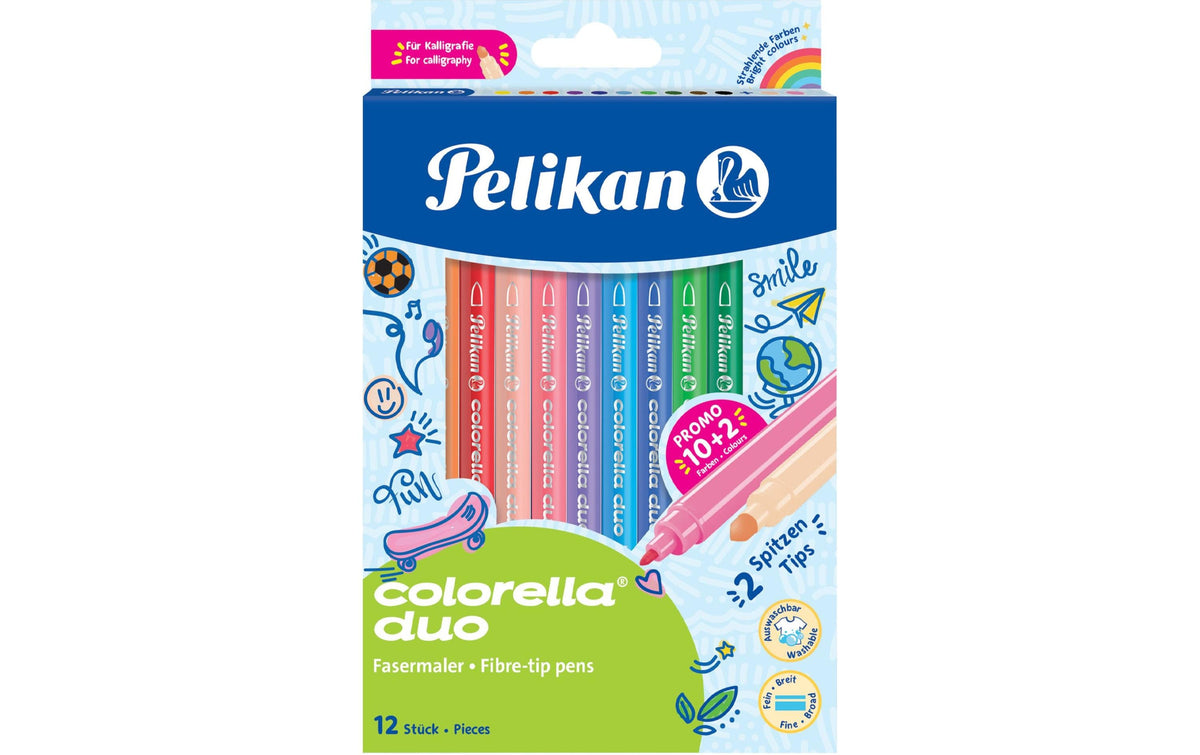 Pelikan Colorella duo Fasermaler 12er Set