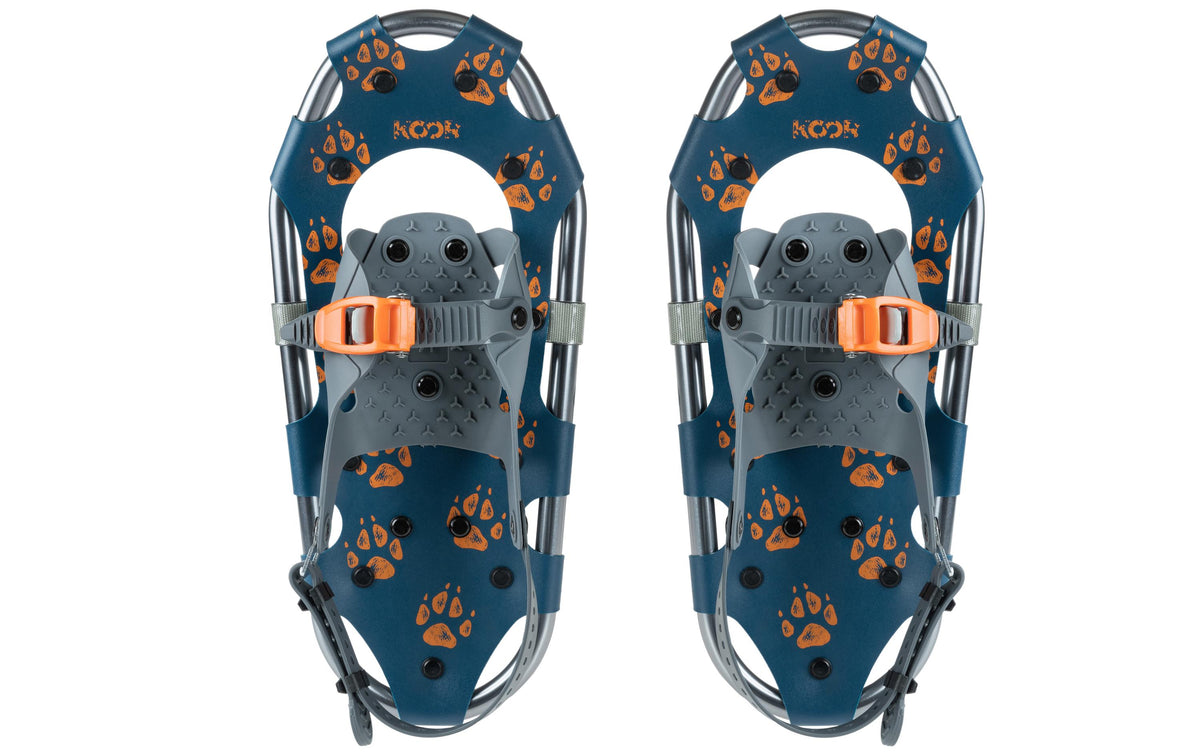 KOOR Schneeschuh Ursin Blau 7x16" (41cm), 45.3kg, Farbe: Blau/Orange