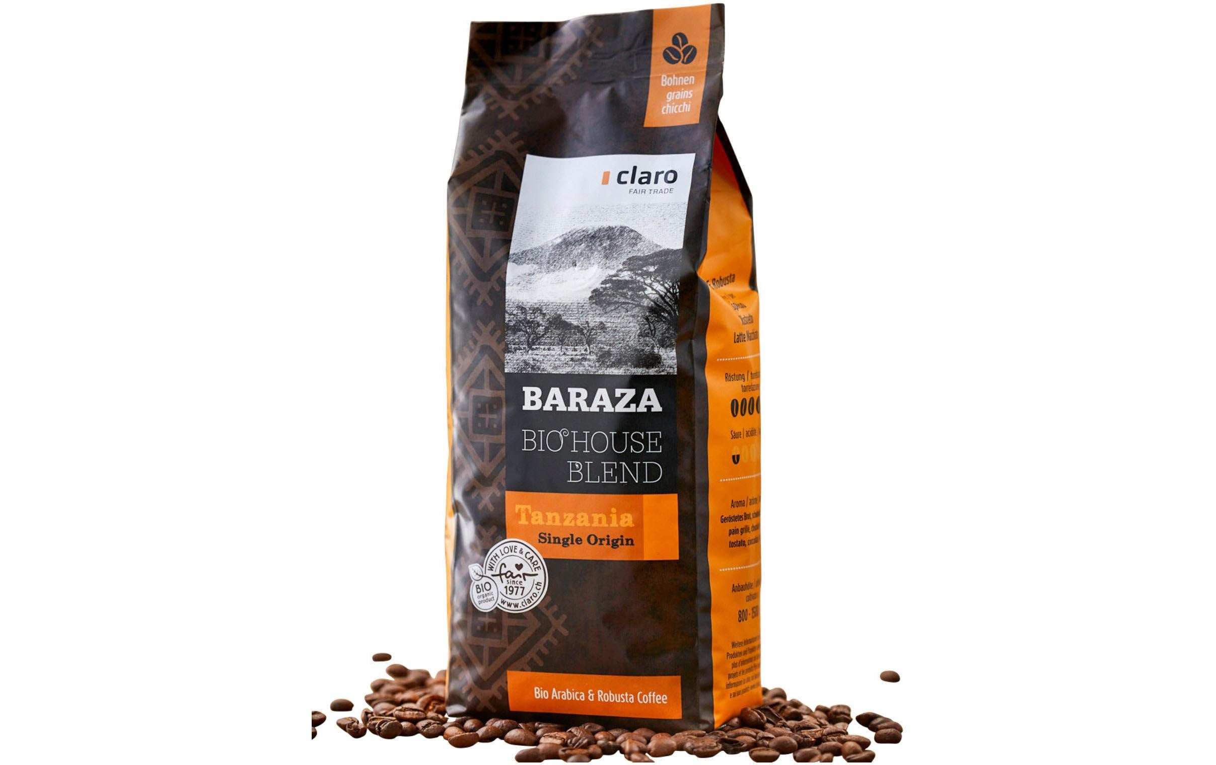 Baraza Kaffeebohnen 500 g
