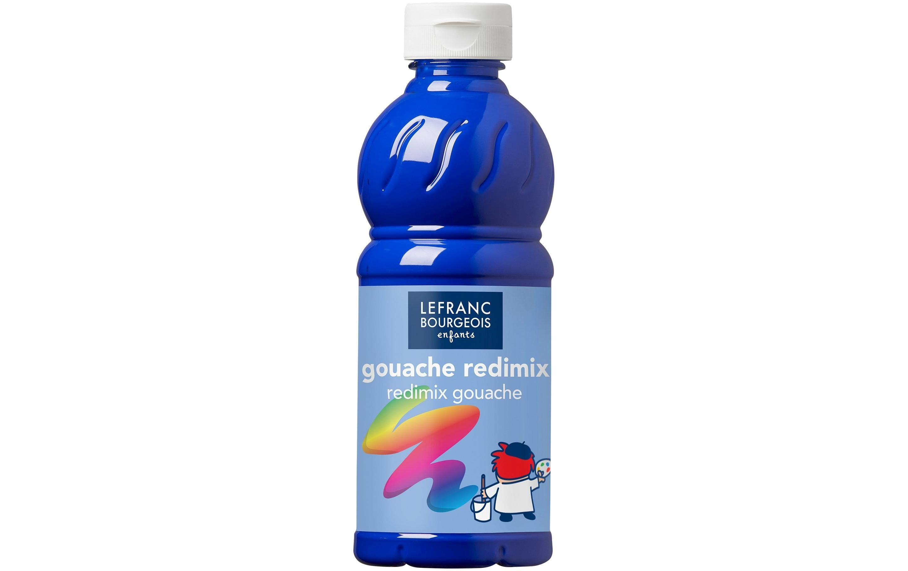 Lefranc Temperafarbe Redimix 500 ml kobaltblau