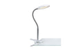 MARKSLOJD FLEX Clip 1L Weiss/Chrom inkl. LED 5W 300lm 3000K, Ein-/Ausschalter