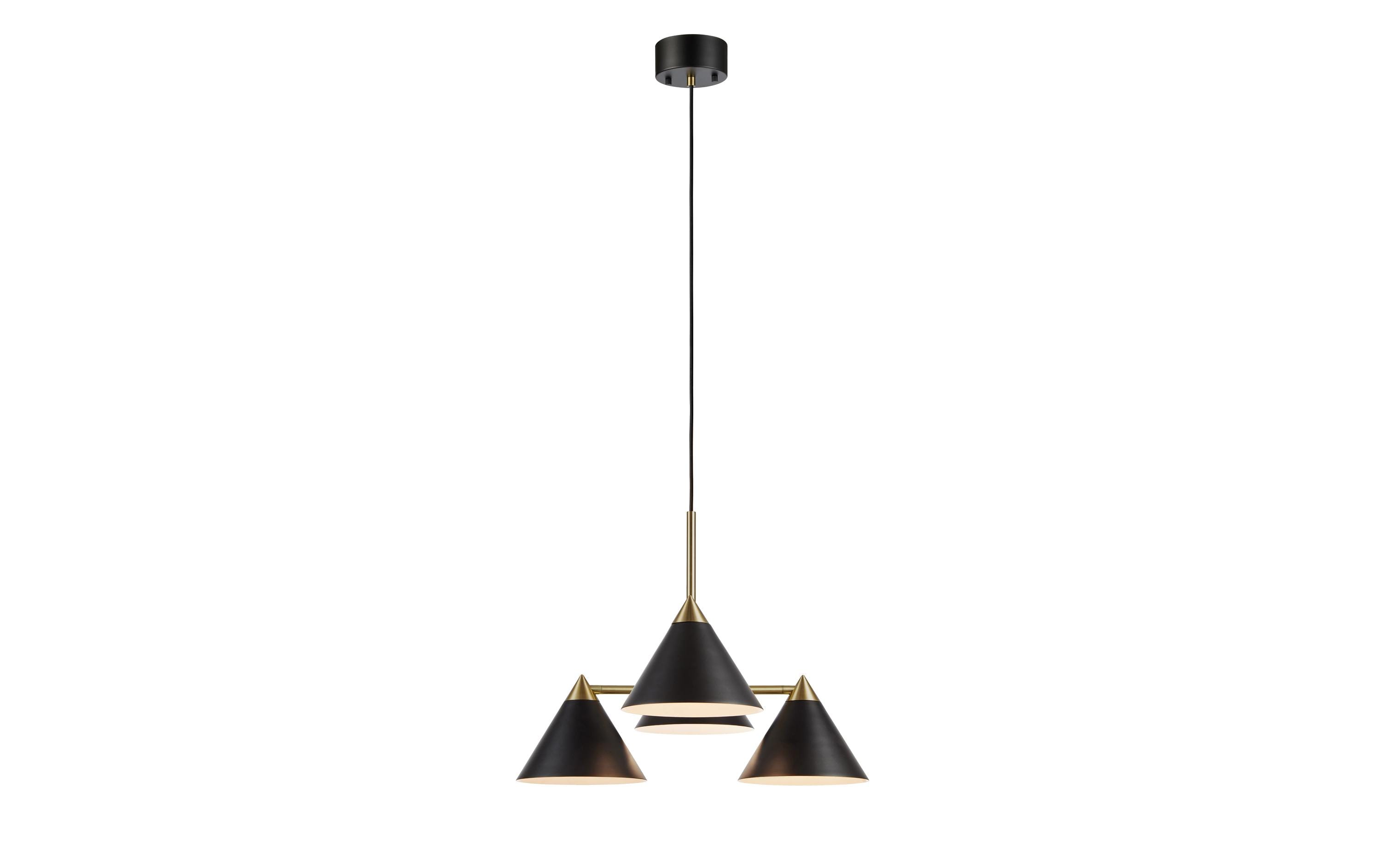 MARKSLOJD KLINT Pendelleuchte Schwarz/Antiq exkl. 4x E14 max. 40W, DM 57cm