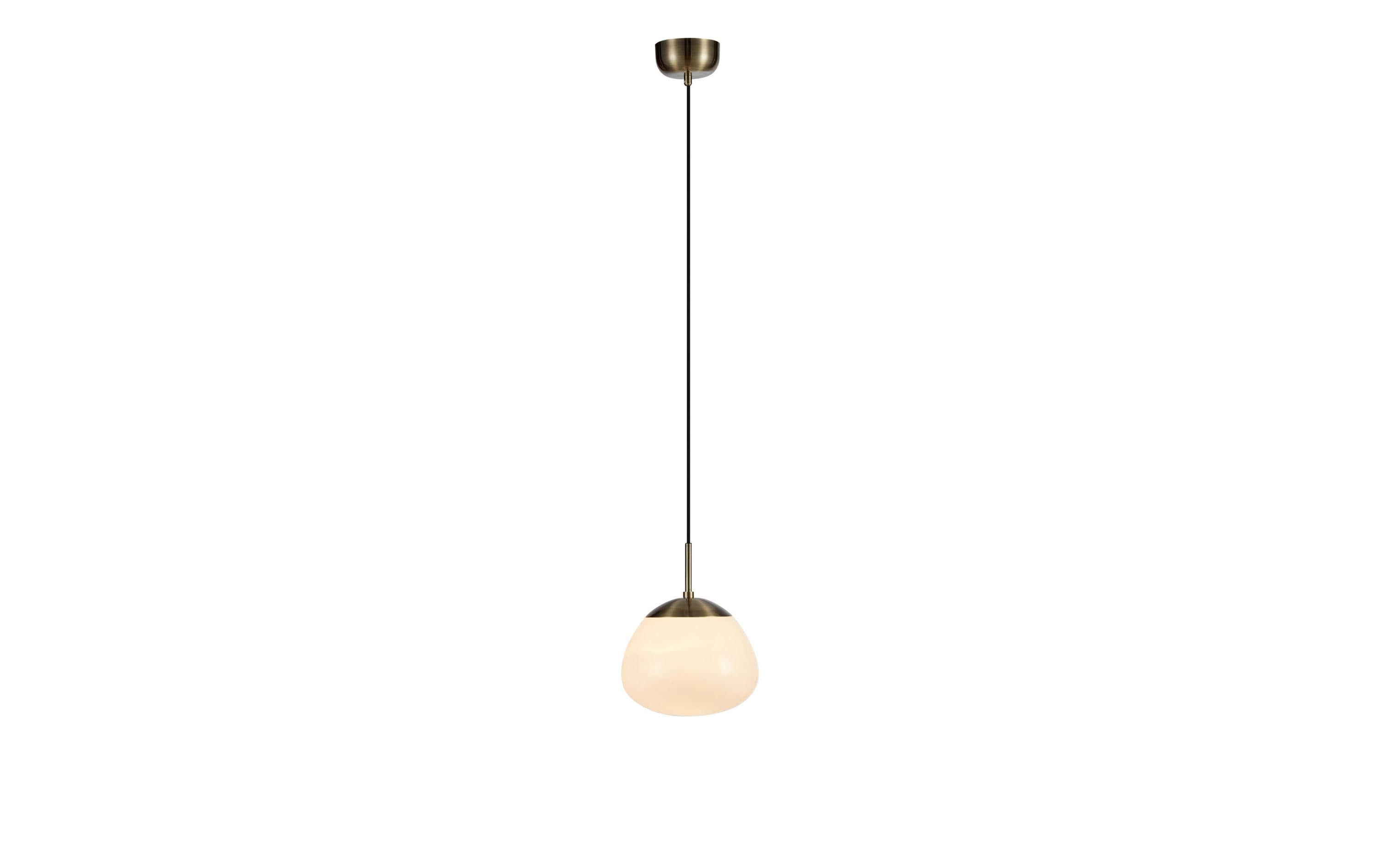MARKSLOIJD RISE Pendelleue Antique/Weiss exkl. 1x E27 max. 40W, DM 25cm