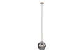 MARKSLOJD DIONE Pendelleuchte Smoke/Antique exkl. 1x E14 max. 40W, DM 25cm