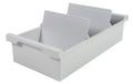 Exacompta Karteikassette Classic Office A6 quer, lichtgrau, 347x166x79mm, 1 Stk